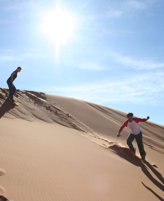 sandboarding